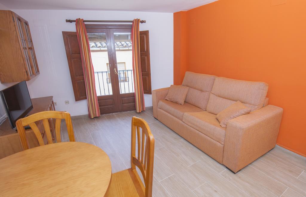 Apartamentos Prades Morella Bagian luar foto