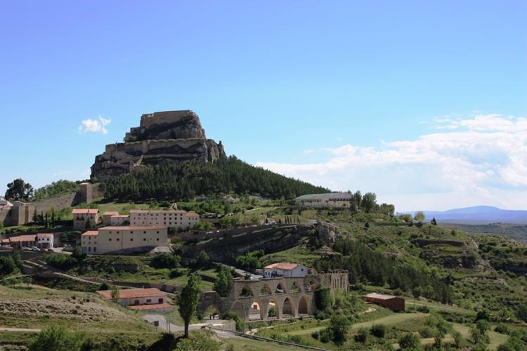 Apartamentos Prades Morella Bagian luar foto