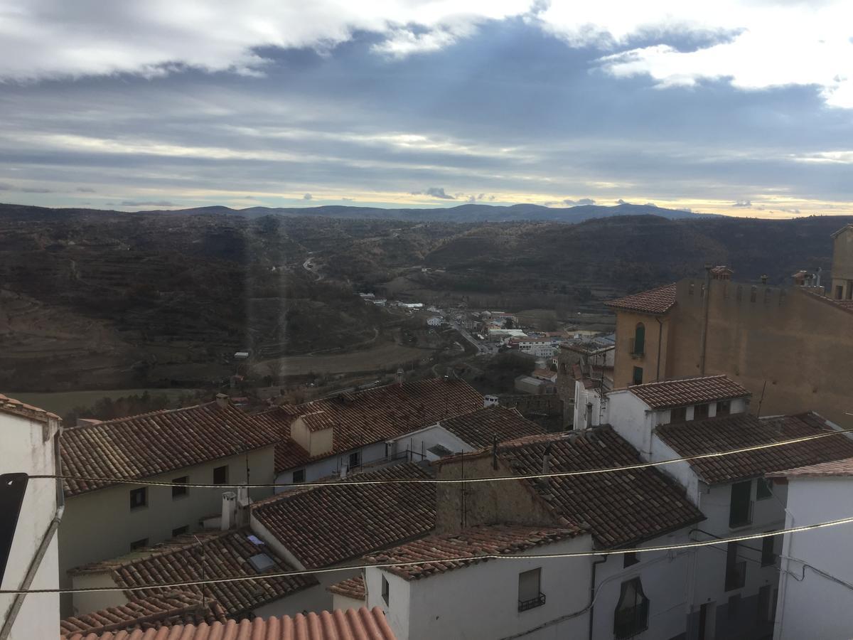 Apartamentos Prades Morella Bagian luar foto