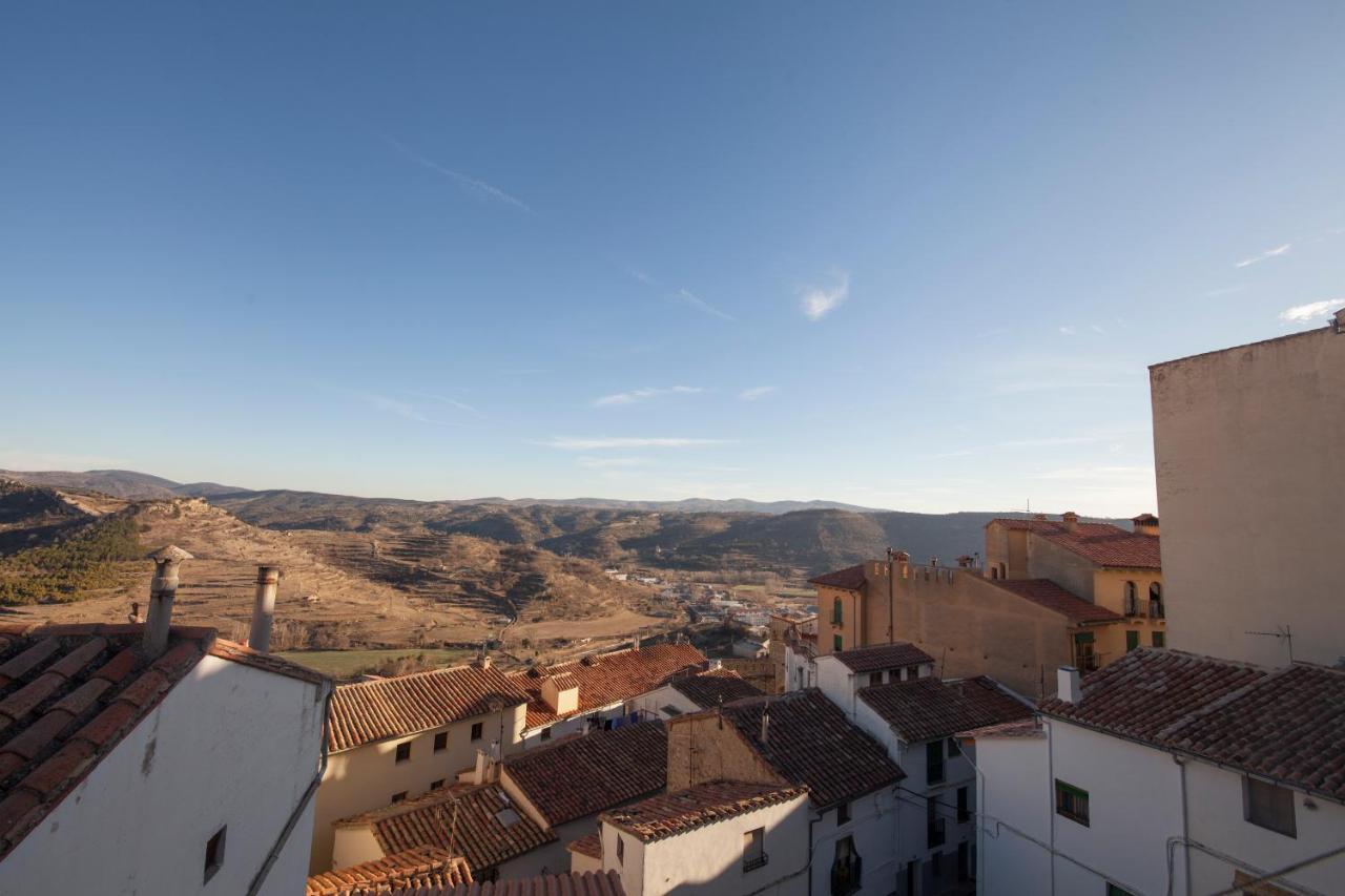 Apartamentos Prades Morella Bagian luar foto